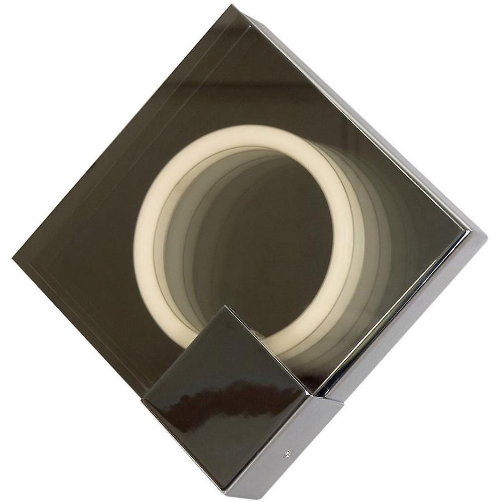 Flush Wall Light Chrome G10Q Bulb