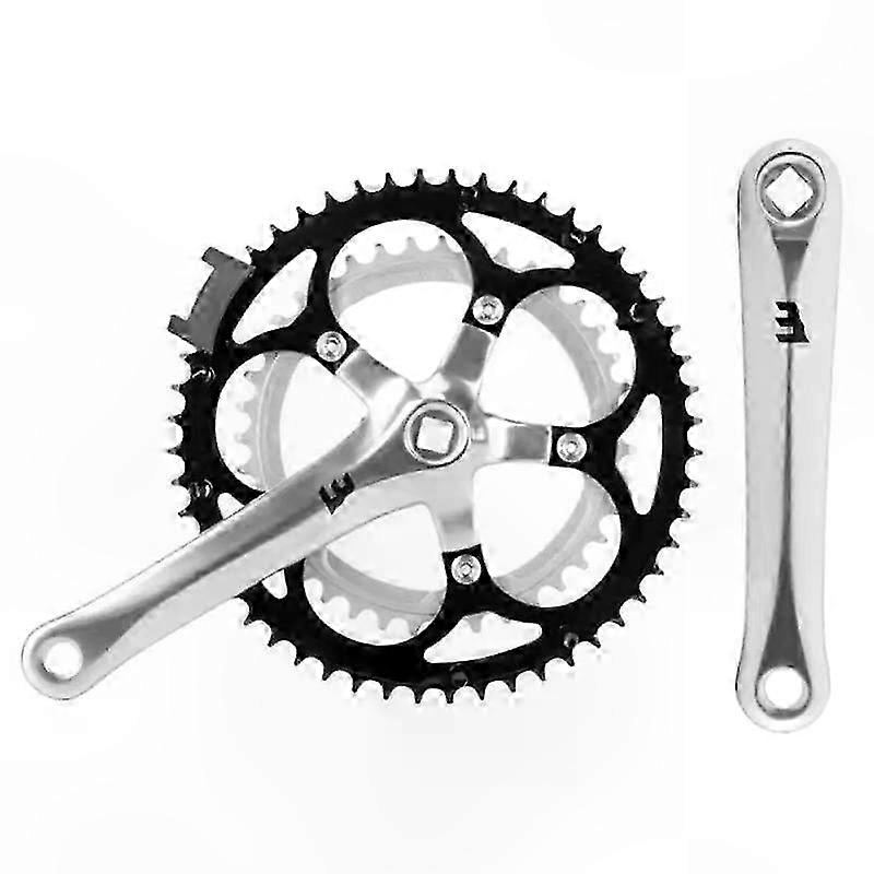 Lightweight Road Bicycle Crankset with Dual Sprockets 50T-34T 53T-39T 170mm 110/130 BCD Cycling Components for Road Bikes