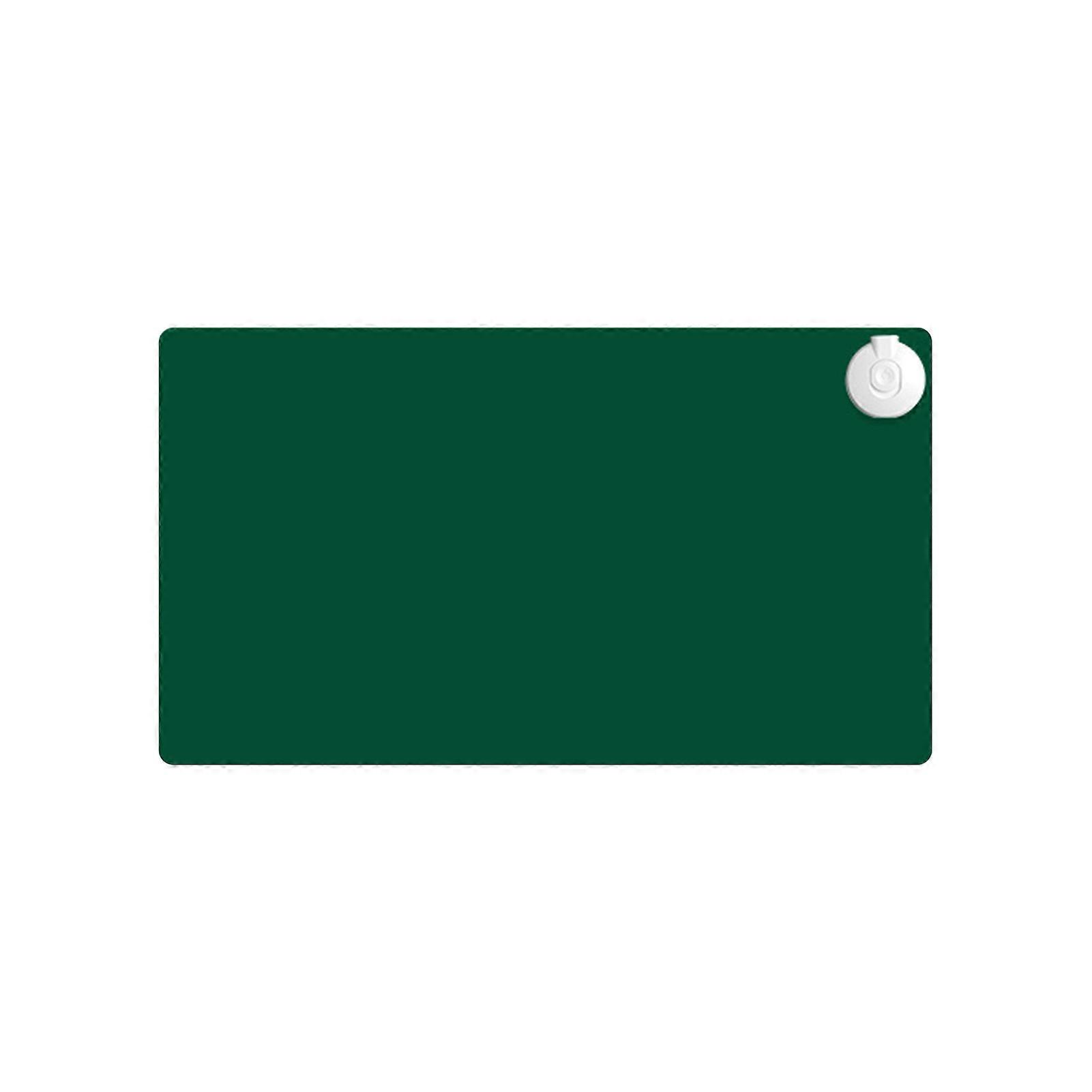 Heating Desk Mouse Pad Waterproof Fast Heating Adjustable Temperature Gaming Pad Green 60x36cm