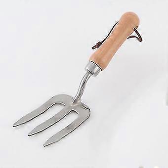 Compact Garden Scoop for Compost and Soil, Classic All Year Round Garden Tools Made from StainlSteel and Ash Wood