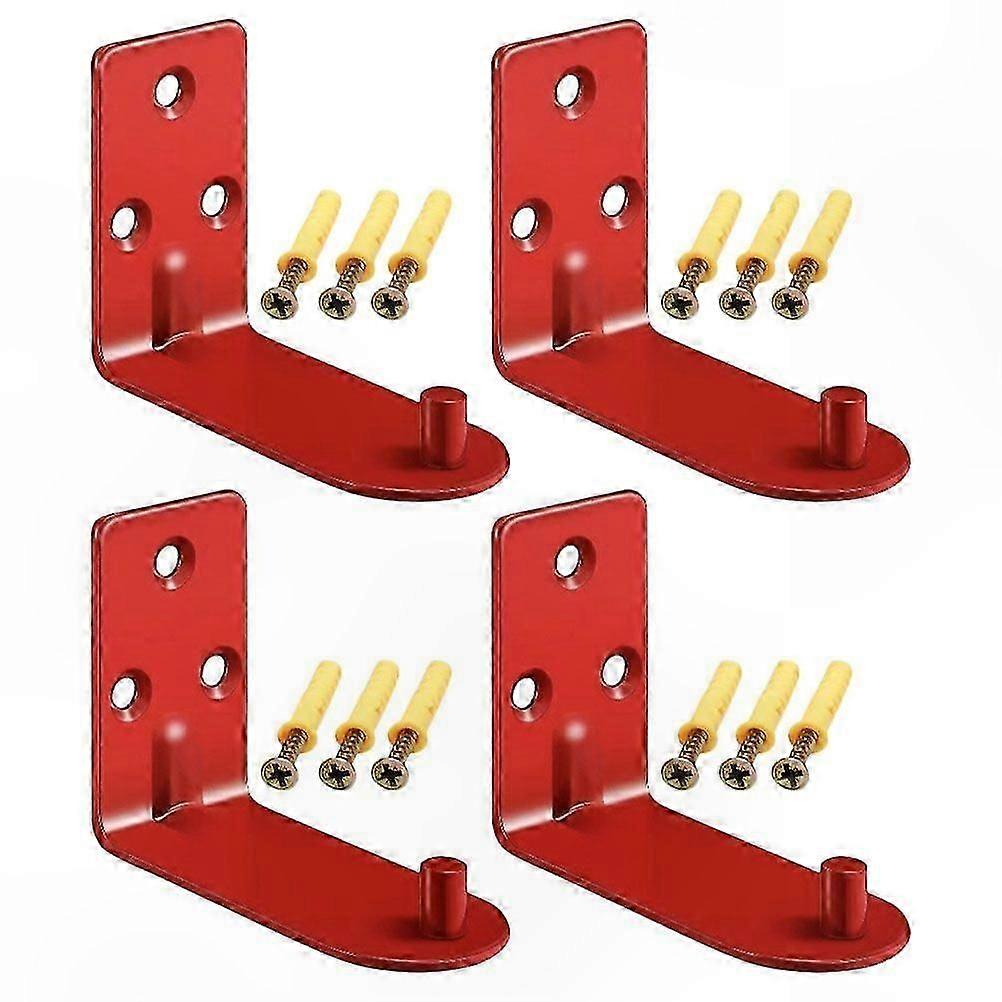 4-Pack Heavy Duty Wall Mount Brackets for Fire Extinguishers