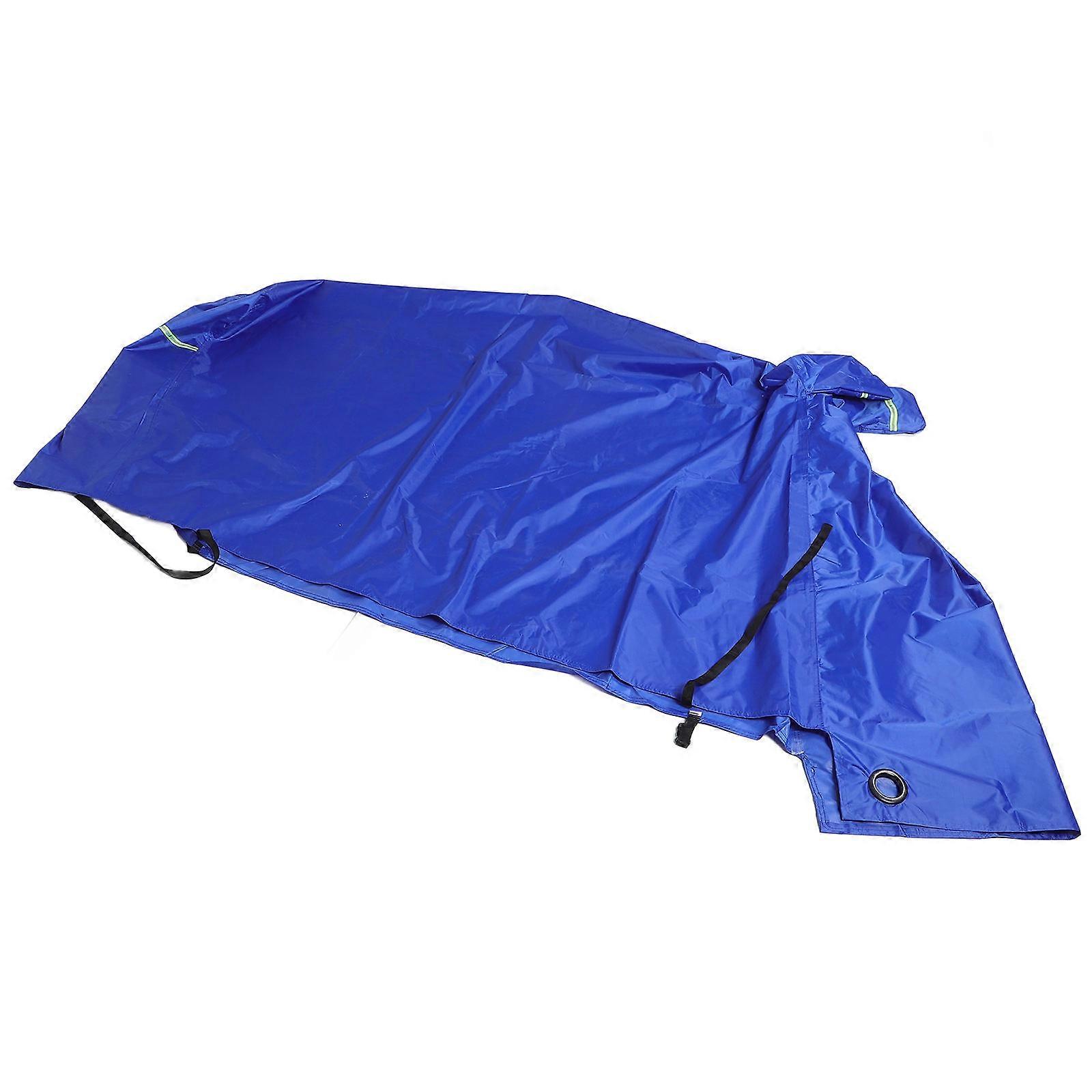 Blue Motorcycle Cover Made of Oxford Cloth for Decoration Waterproof and Sunproof Full Coverage 70x100cm