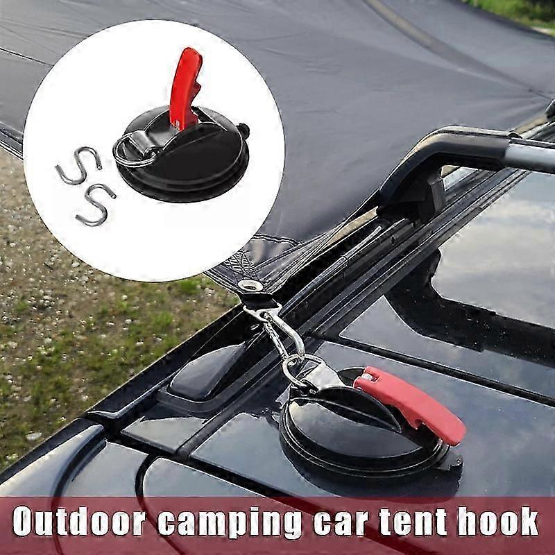 Outdoor portable hook for awning tent and multipurpose use