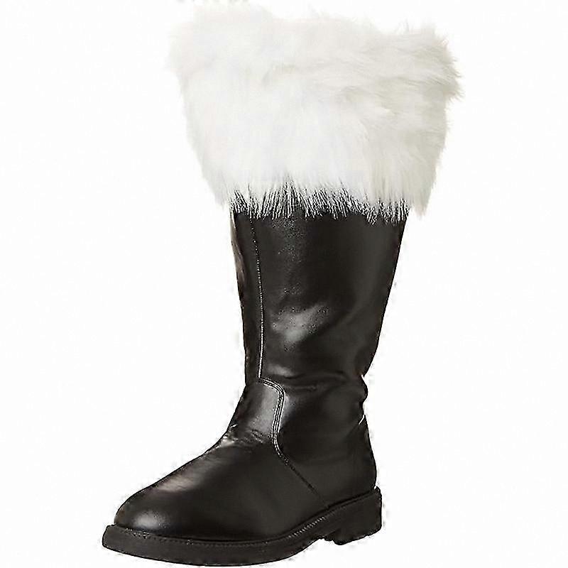 Festive Holiday Boots for Men - Classic Winter Footwear Design