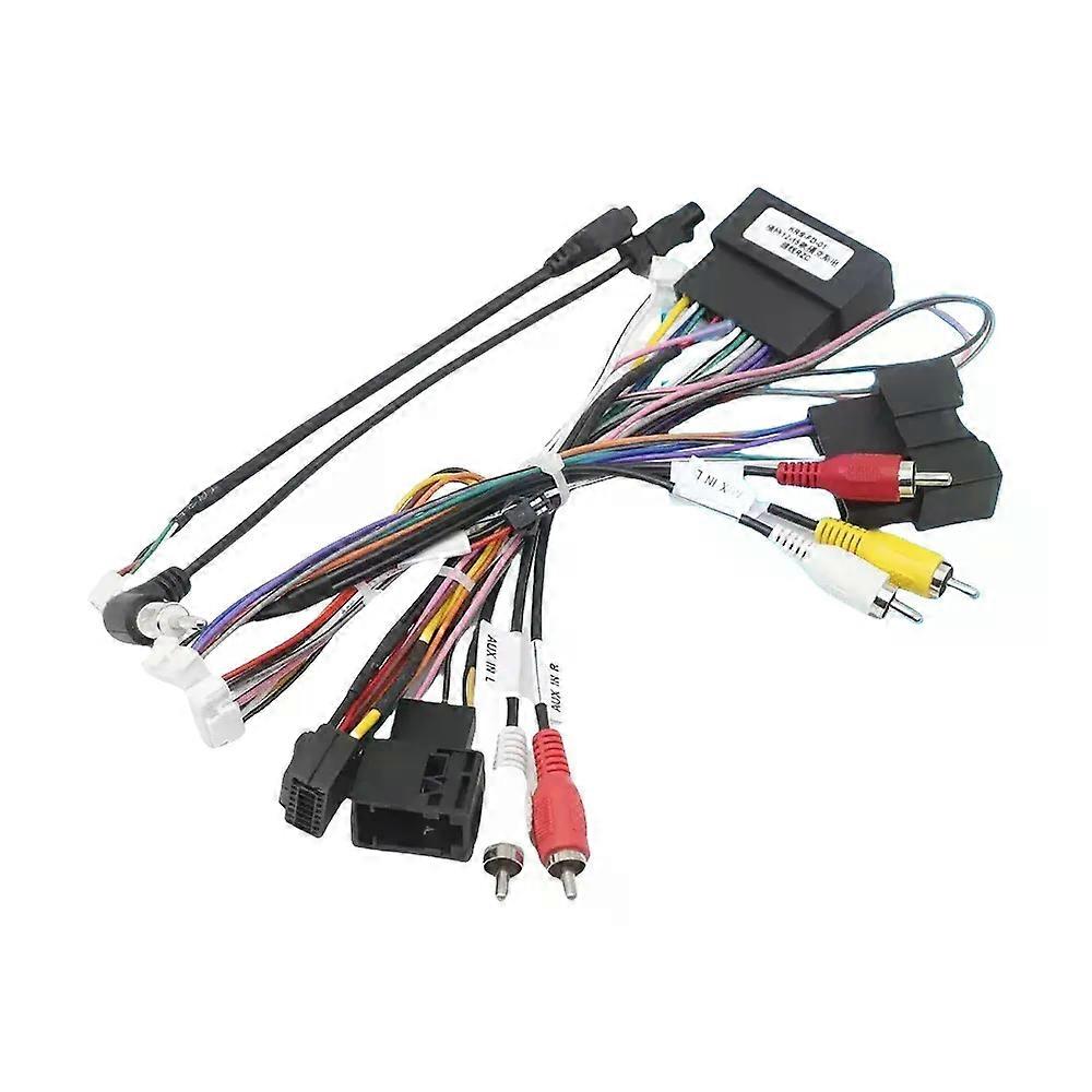 16 pin Harness CANBUS Decoder Box FORD-RZ-10/RZ-FD10/RZ-FD60 for Ford Focus 2011-2019 Fiesta Edge Explore Android RADIO Sync