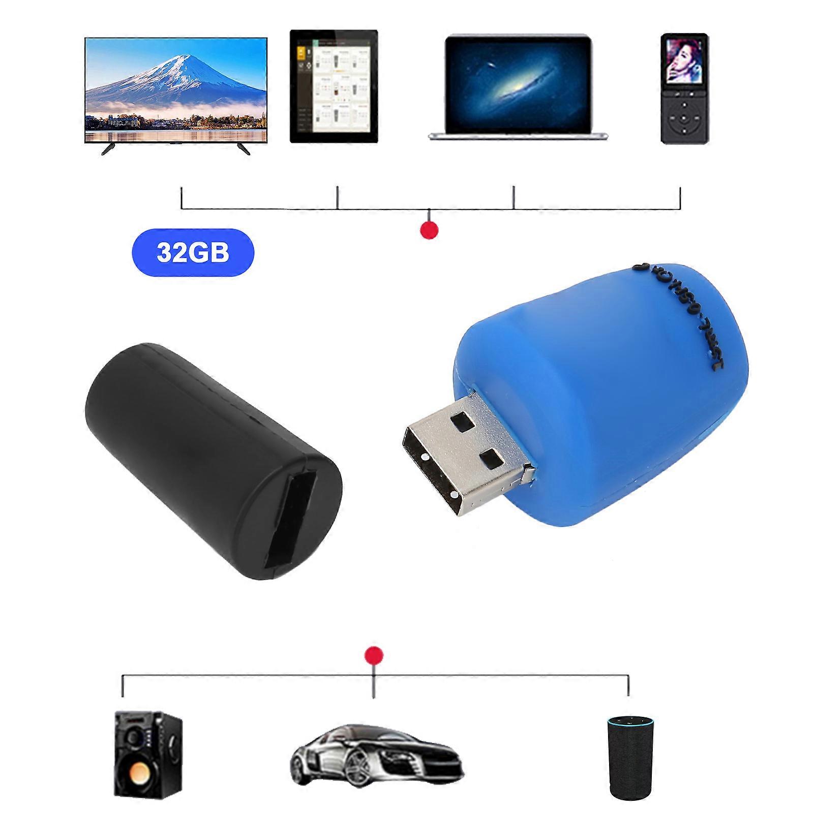 32GB High Speed Silicone USB Flash Drive Perfume Bottle Design