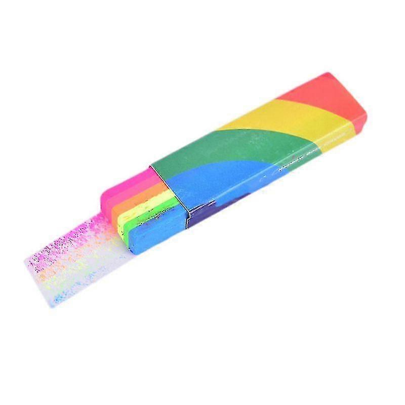 Rainbow Face Paint Stick Body Tattoo Colored Pigment Pen Fluorescent Crayon Washable Adult Kid Party Favors Makeup Cosmetic Tool