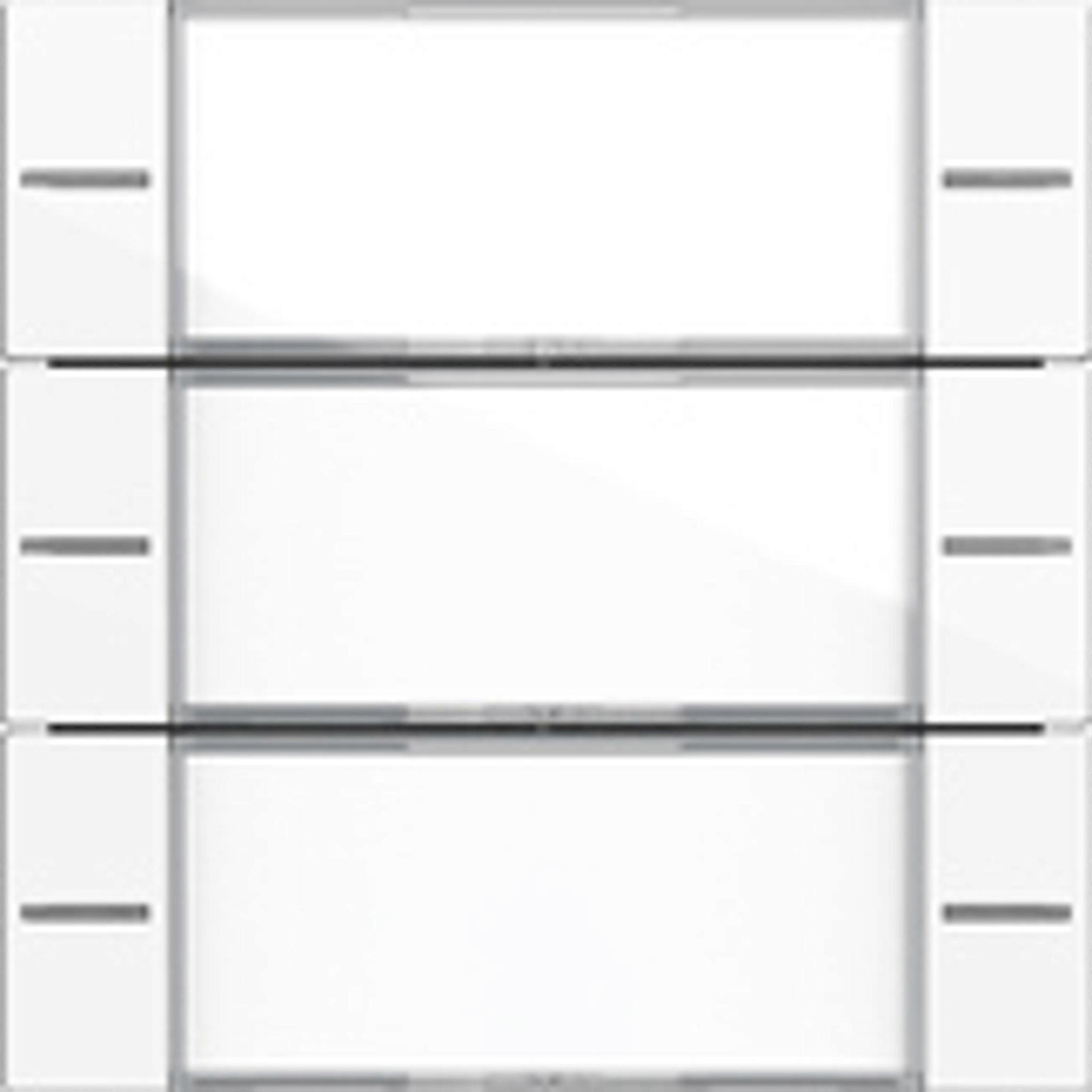 Rockerset 3f BSF touch sensor 4 systeem 55 cl ar/zuiver wit