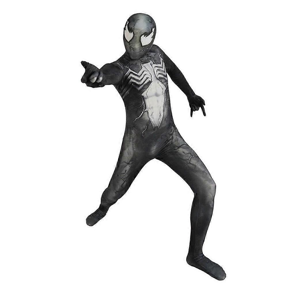 Symbiote Spider-Man Jumpsuit Venom Spider-Man Cosplay Men's Stage Costume Halloween
