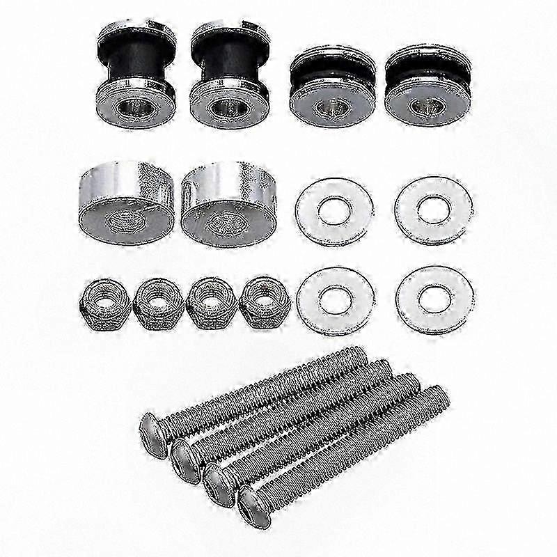 Motorcycle Sissy Bar Rack Kit Compatible with Softail Models 1984-2017