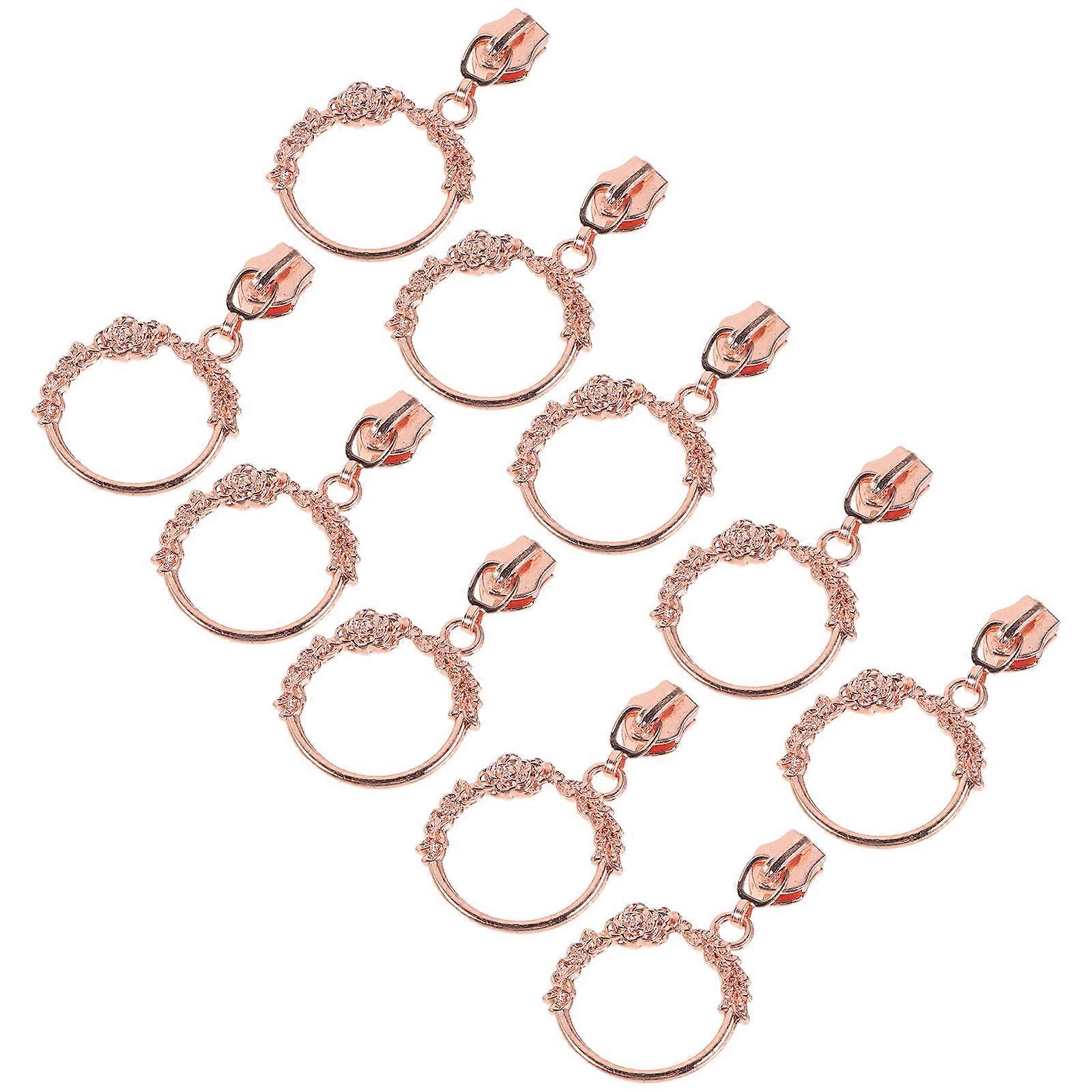 Zipper Pull Replacement 40Pcs Professional Zipper Pullers for Bags Use