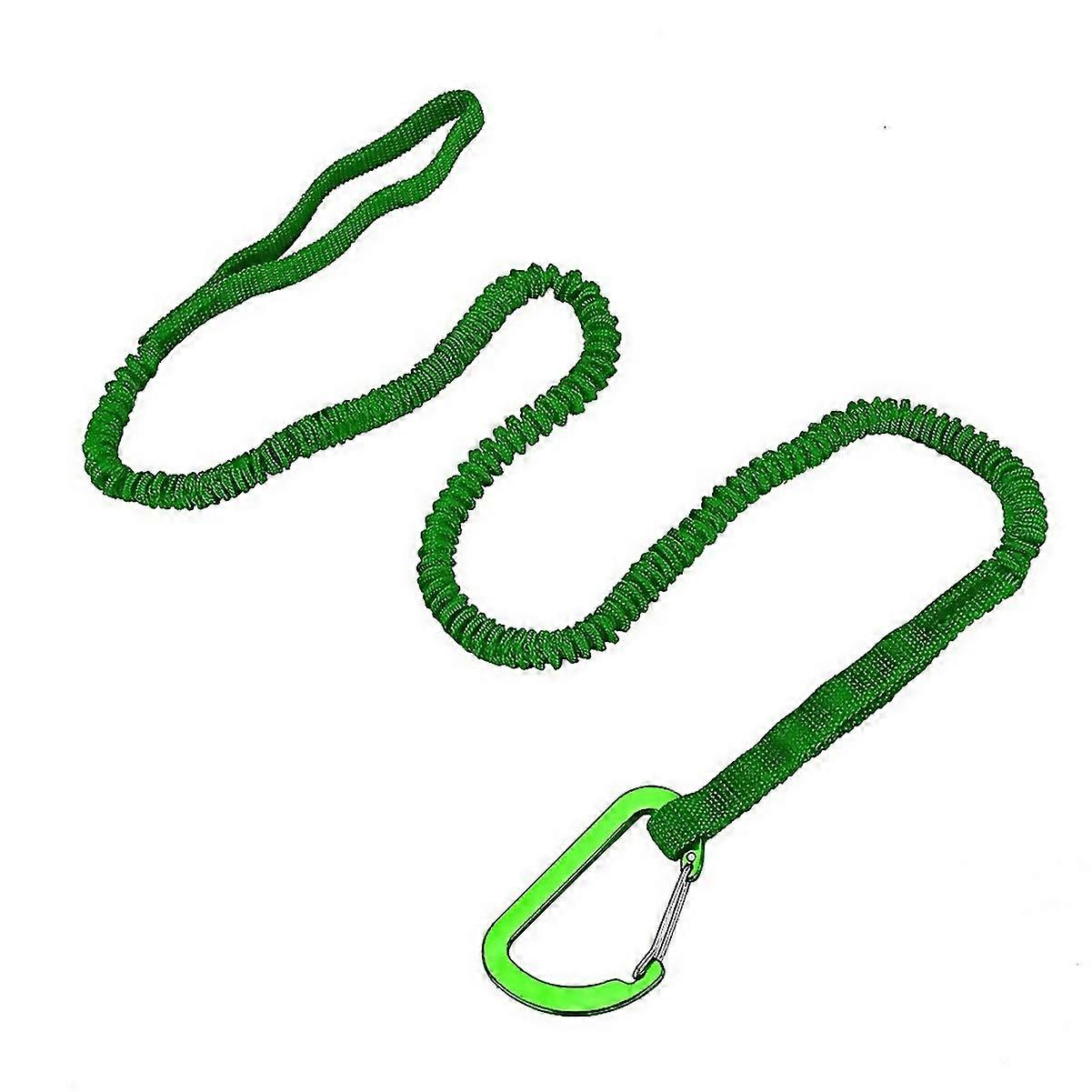 Para Kayak Paddle Paddle Board Leash Correa de Pesca Cordón Herramienta Verde