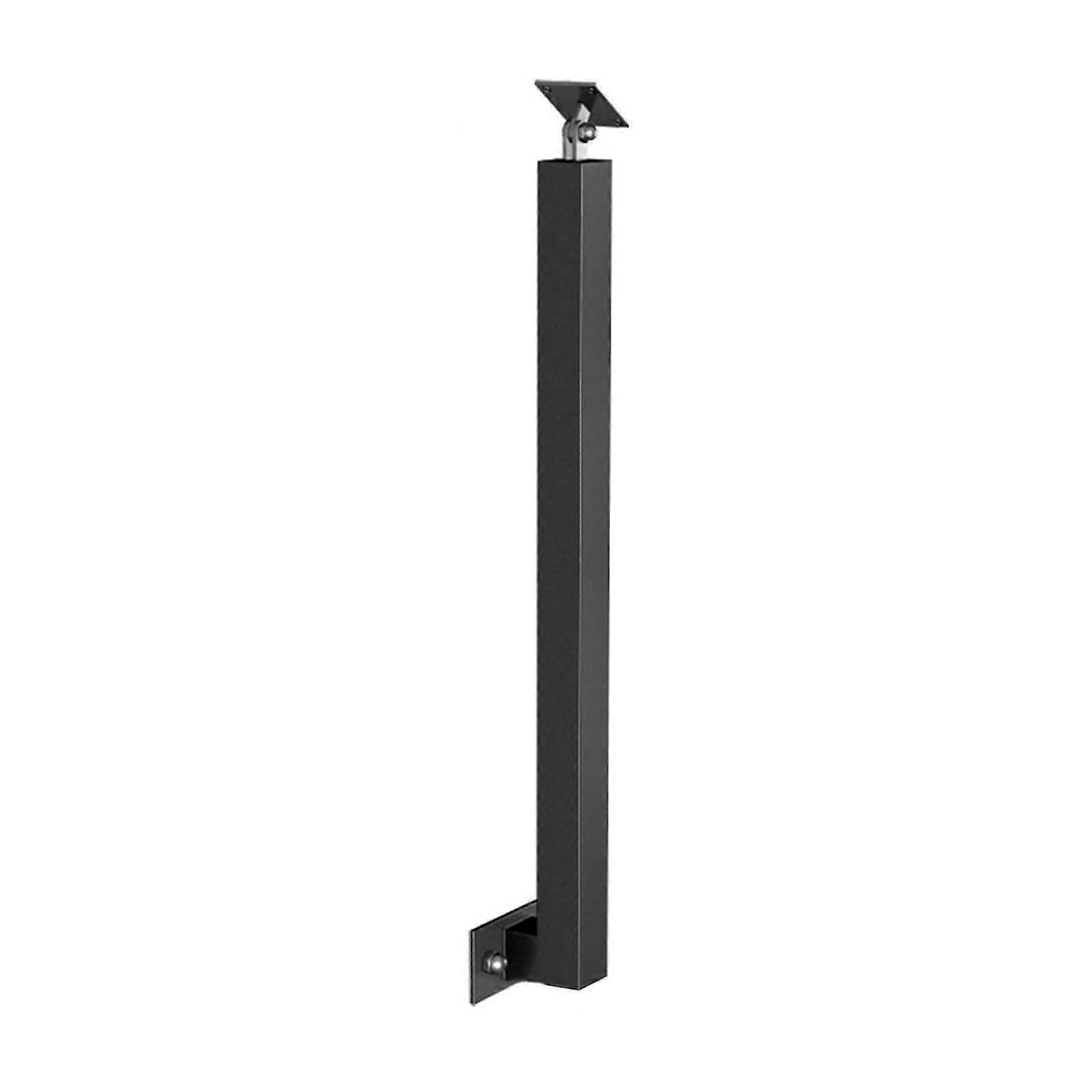 Adjustable Stair Handrail Ramp Post Side Mount Column For Indoor Stairs And Concrete Steps 90 Cm