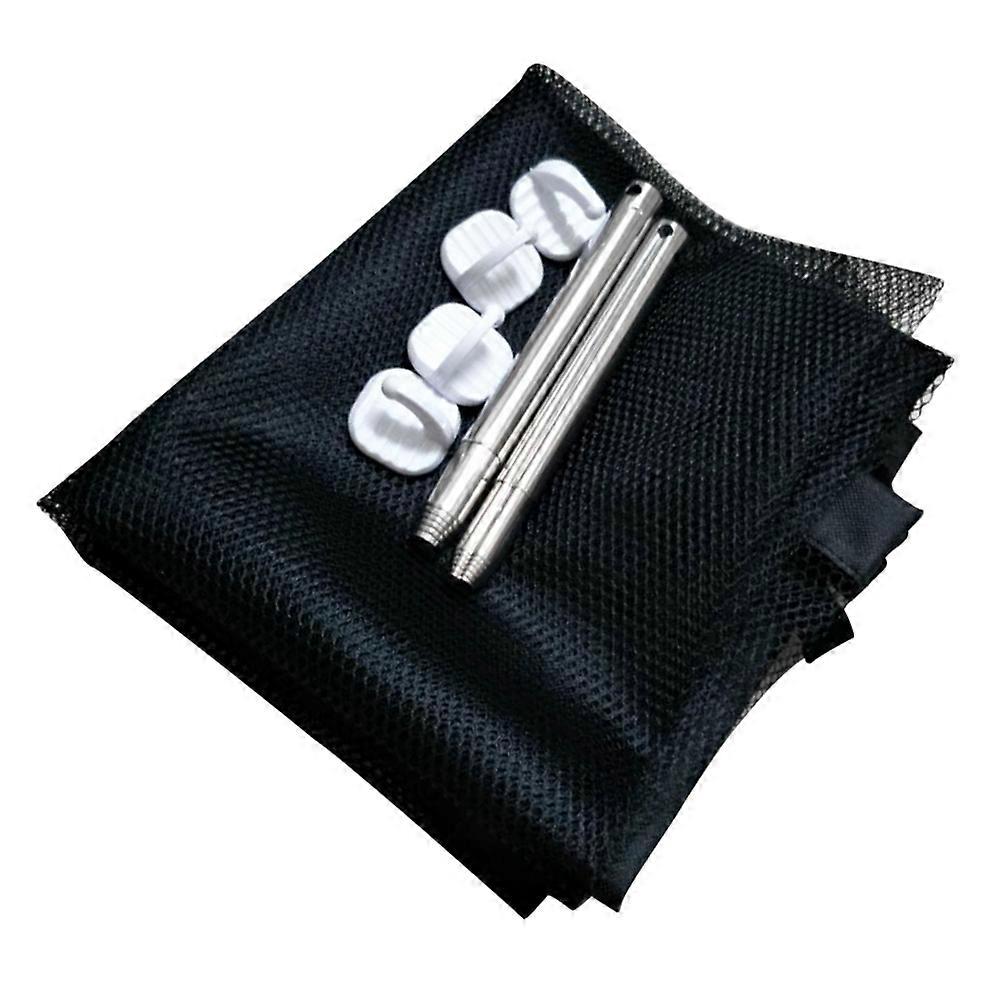 Safety Guard Mesh Pet Barrier for Indoor Use Black Portable -Through 1Set