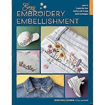 Embellissement facile de la broderie : Apprenez à personnaliser vos vêtements avec des techniques de point simples