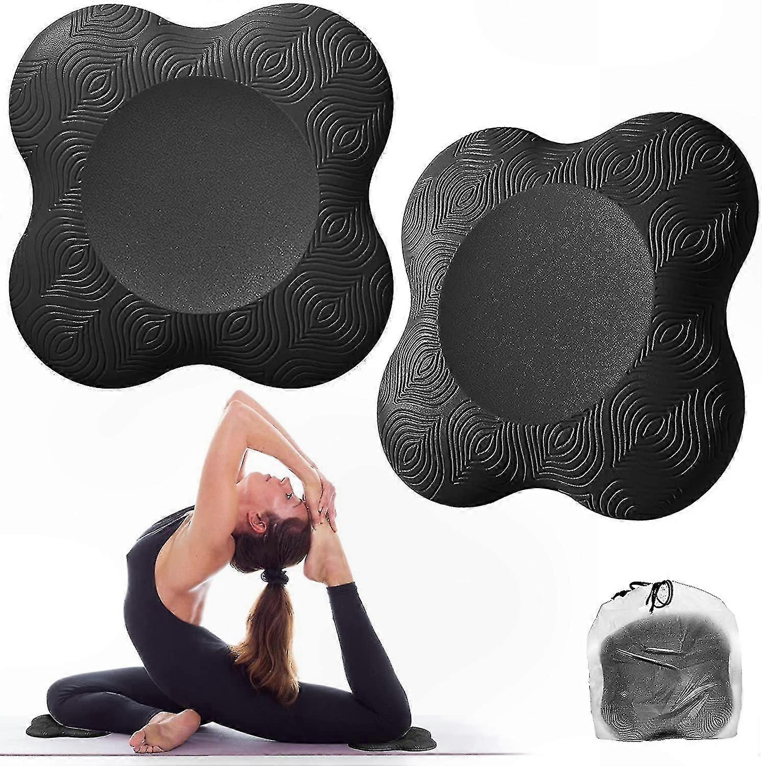 Knee Pads for Yoga, 2-Pack Soft Cushioning for Joint Support and Comfort During Floor Exercises