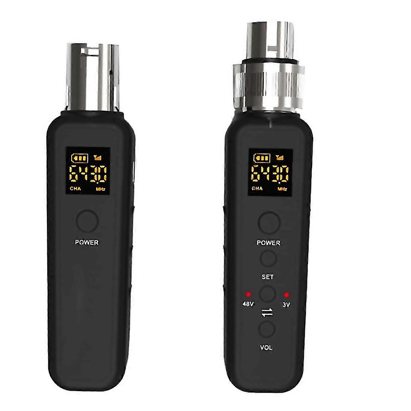 For Uhf Wireless Microphone Converter Xlr Transmitter Receiver 540590mhz