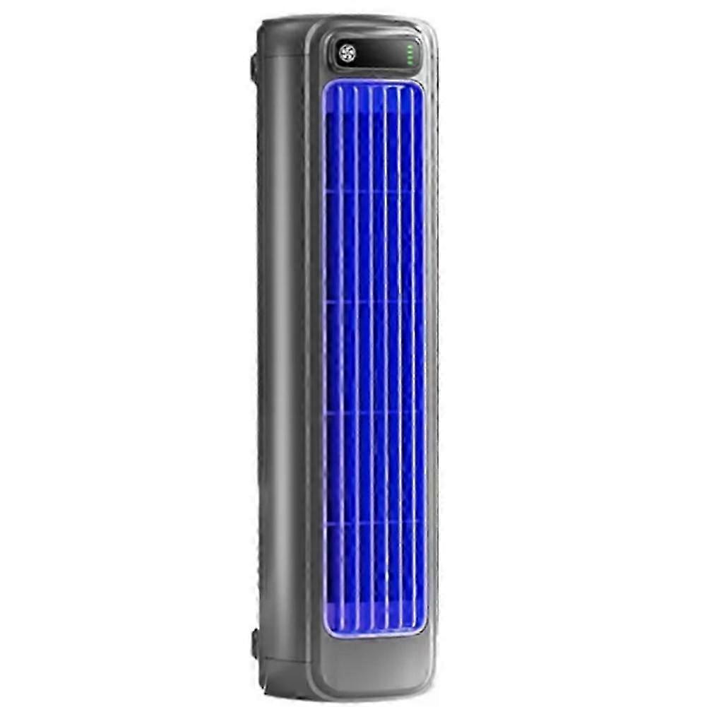 New Wall Mounted Air Conditioning Fan 2000mAh 3 Speeds Adjustable Vertical Non-drilling Circulating Fan Home Quiet Tower Fan