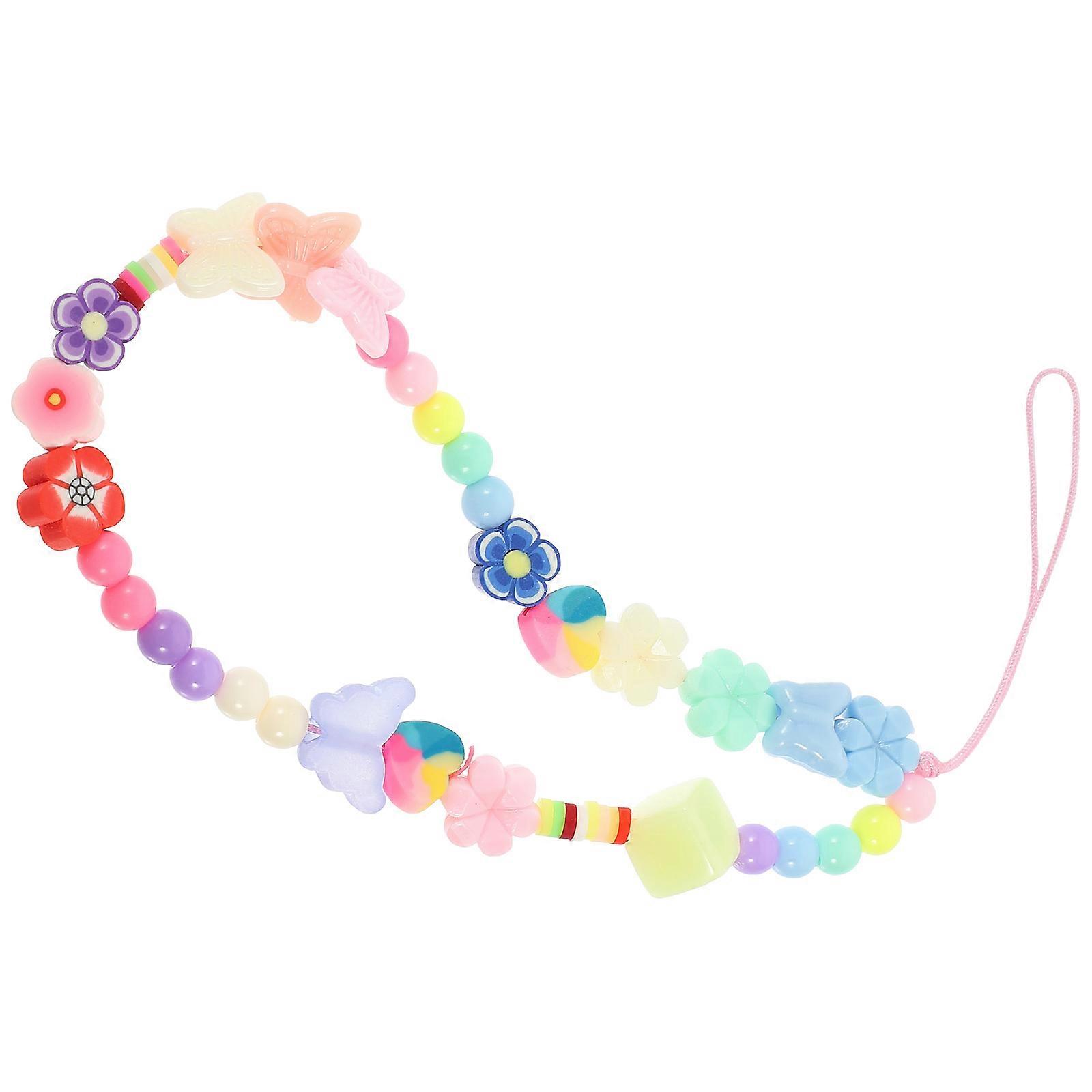 Phone Charm Phone Beaded Strap for Decoration with Beads
