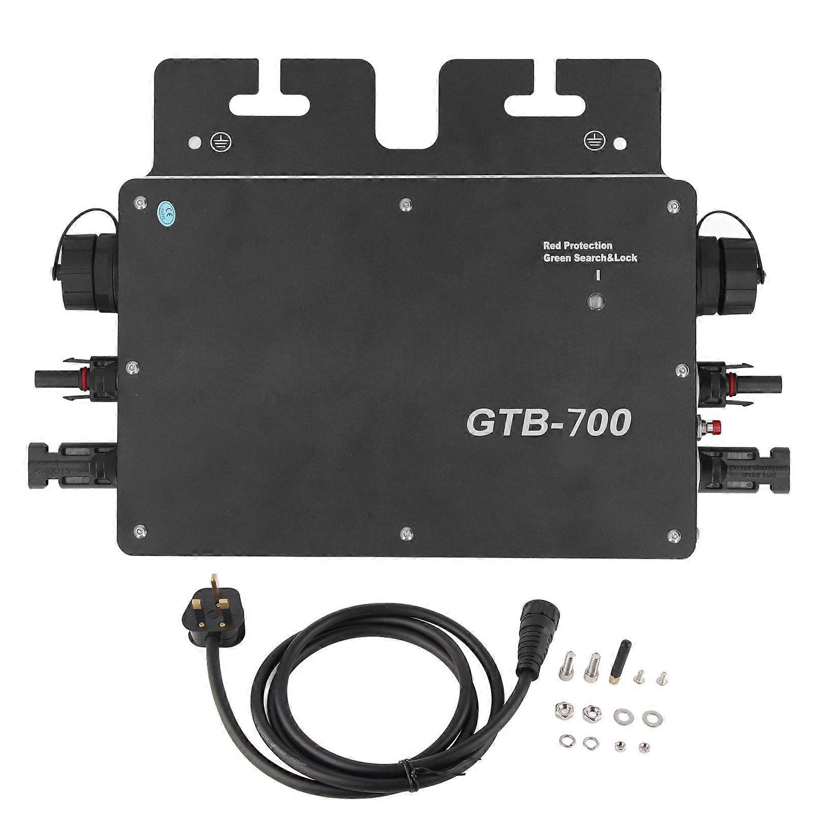 Grid Tie Micro Inverter 700W IP65 WiFi Control Voltage Automatic Identification Solar Grid Tie Microinverter