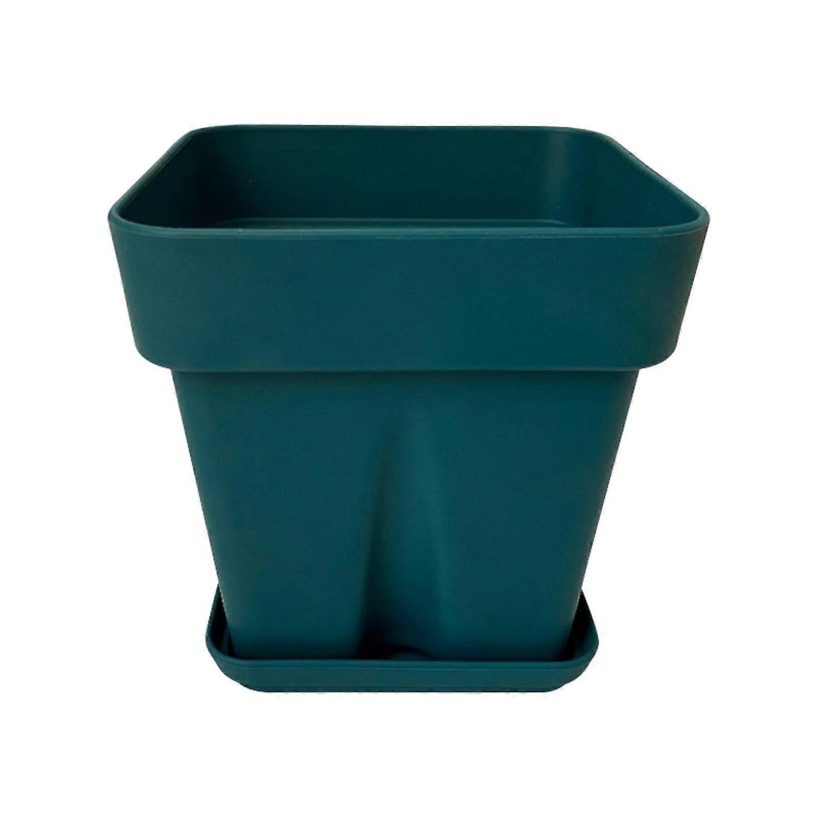 Thickened Anti Fall Silicone Planter Simple Square Home Office Decoration Succulent Pot