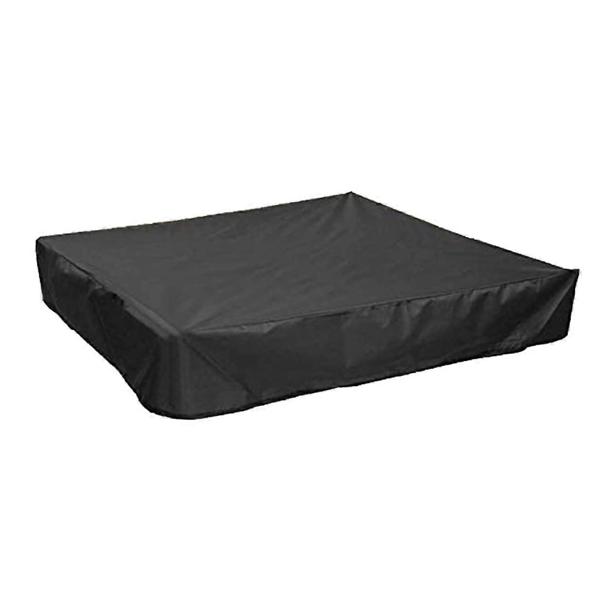 Square Pit Protector Cover Outdoor Garden Dustproof and WaterResistant for Play Area