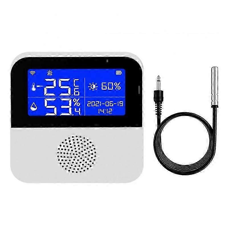 Tuya Smart Wifi/zigbee Temperature Humidity Sensor Hygrometer With Thermometer Digital