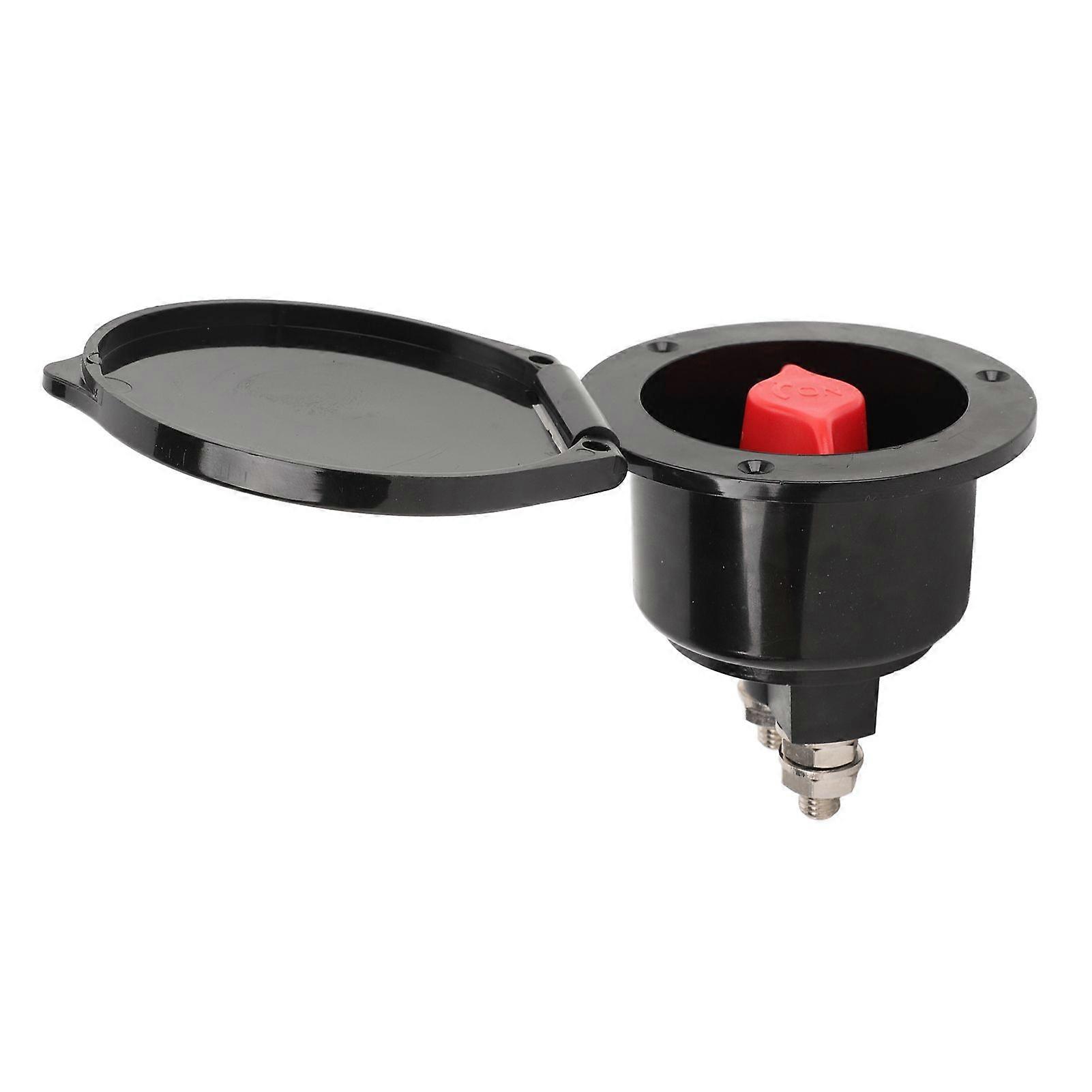 RV Battery Disconnect Switch Enhanced Safety Battery Master Cut Shut Off Isolator Switch for Construction Vehicle Yacht Van 6 to 32V