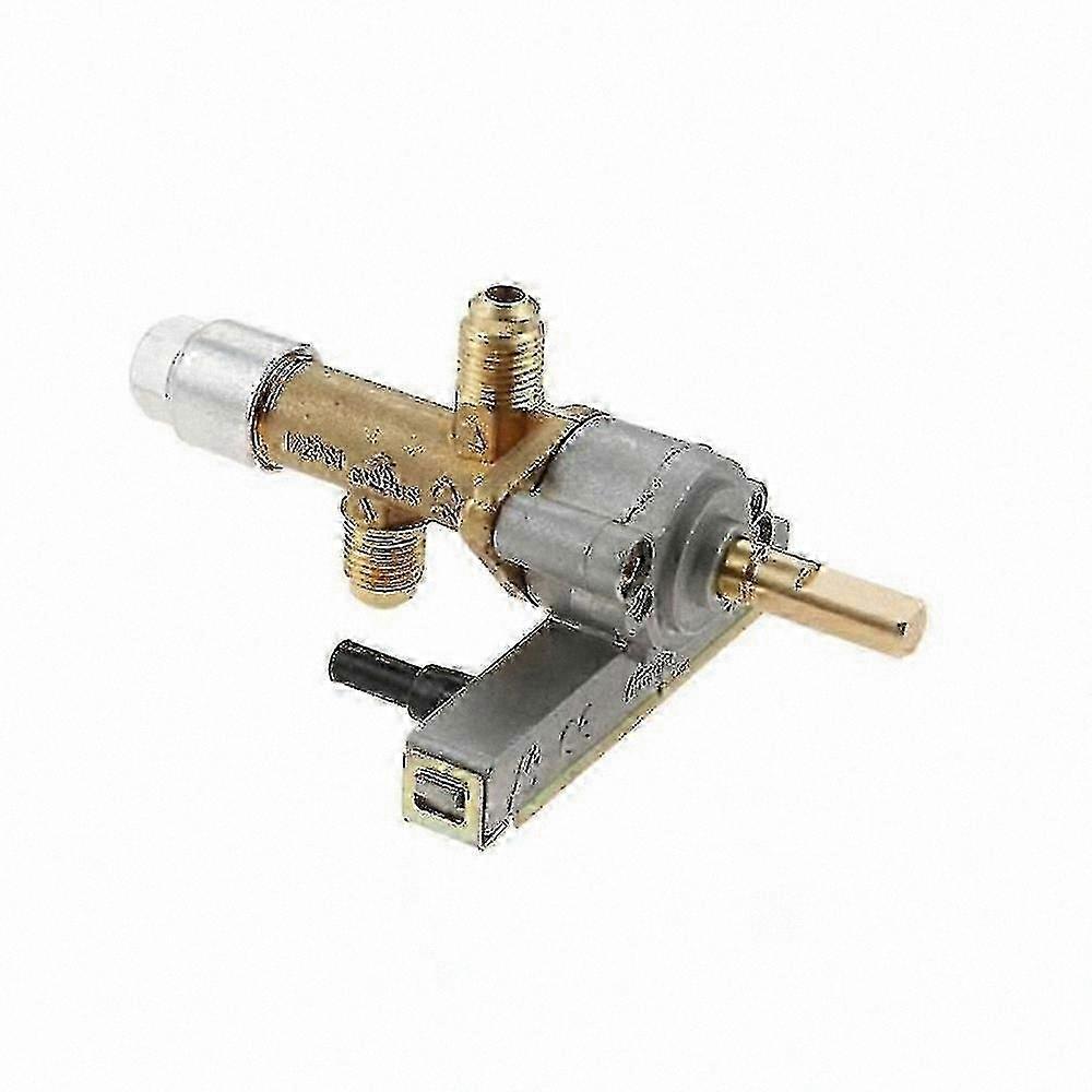 Gas Stove and Heater Safety Valve with Piezo Push Ignition Control