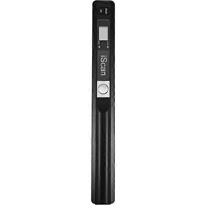 Portable Document Scanner 900 DPI USB 2.0 LCD Screen Support JPG/PDF Format Black