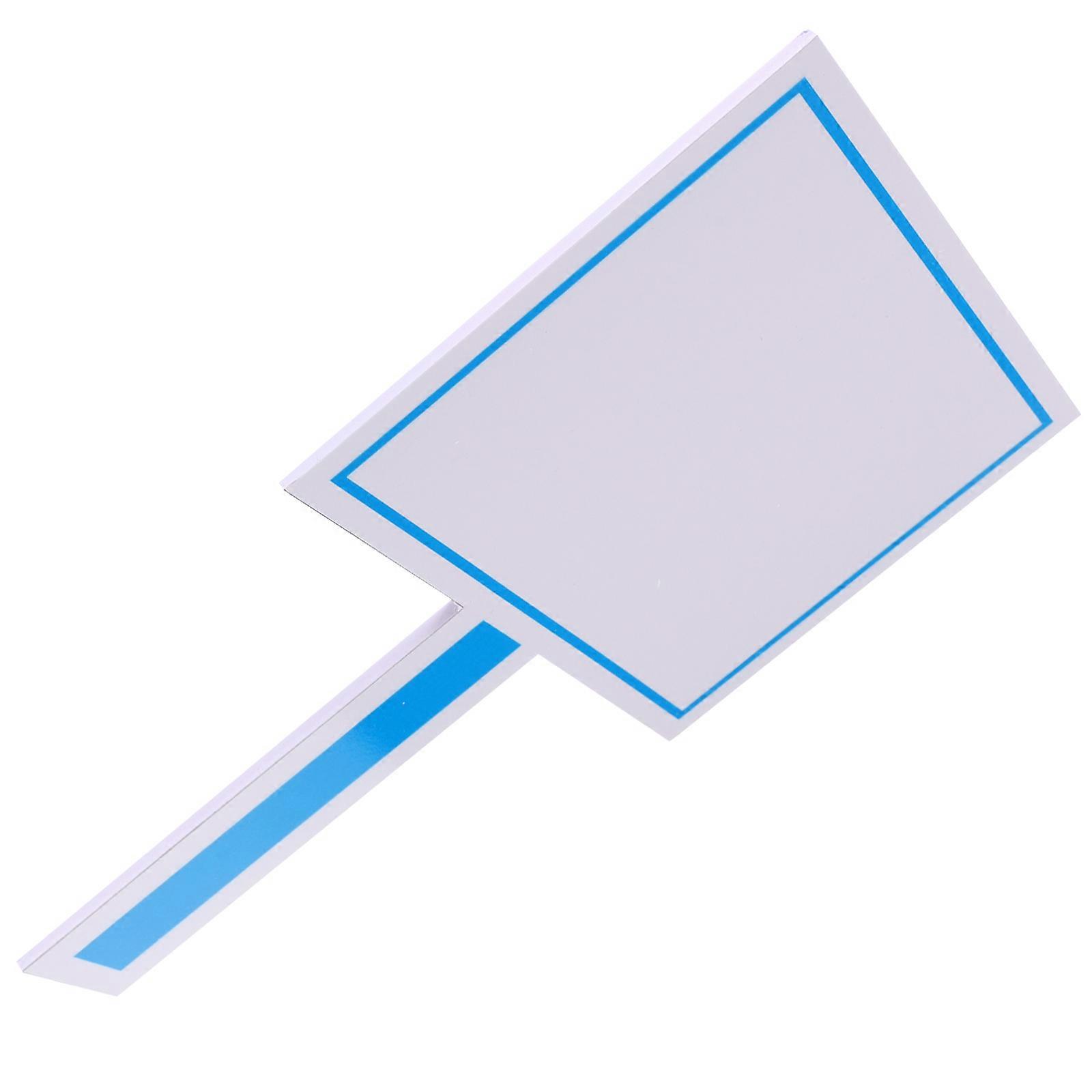 Handheld Whiteboard Judges Writable Scoreboard for Voting 5Pcs