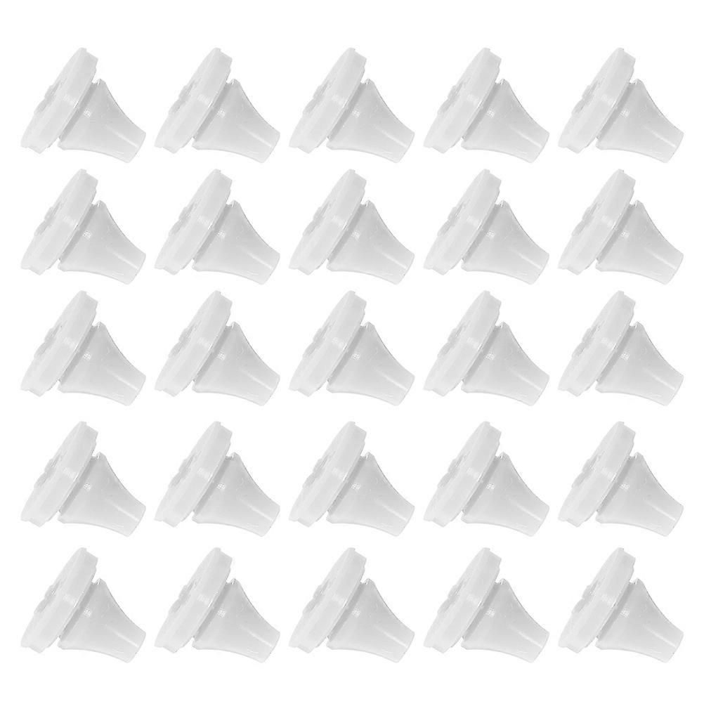 Silicone Nozzle Replacement Set 600 Pcs Anti-Clogging Components For Bathroom Showers Light Grey Optimized Water Flow