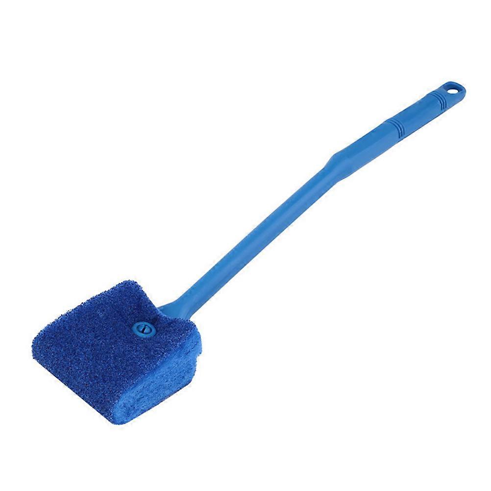 Aquarium Cleaning Brush Blue Double Sided Sponge for 3Pcs Set