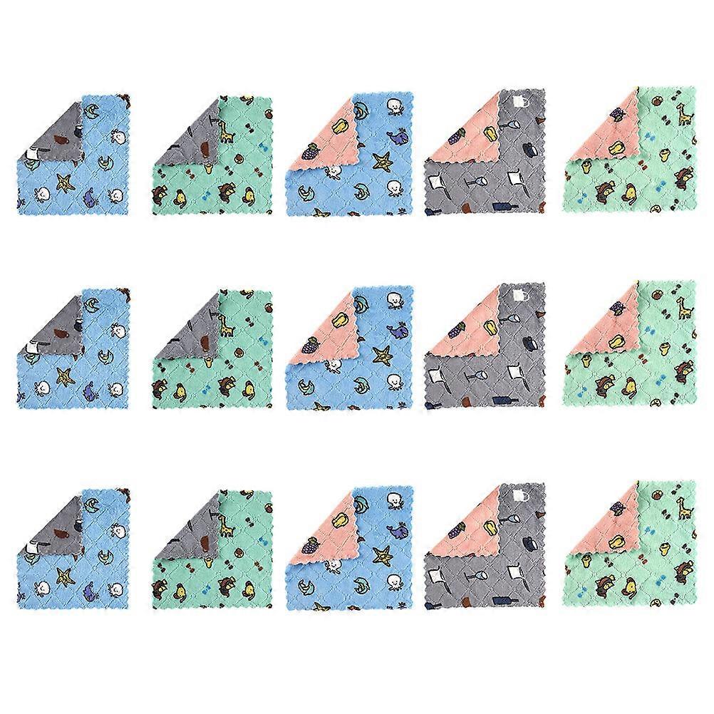 Cleaning Cloth Lint Free Washing Cloth for Cleaning 45Pcs Assorted Color Towels