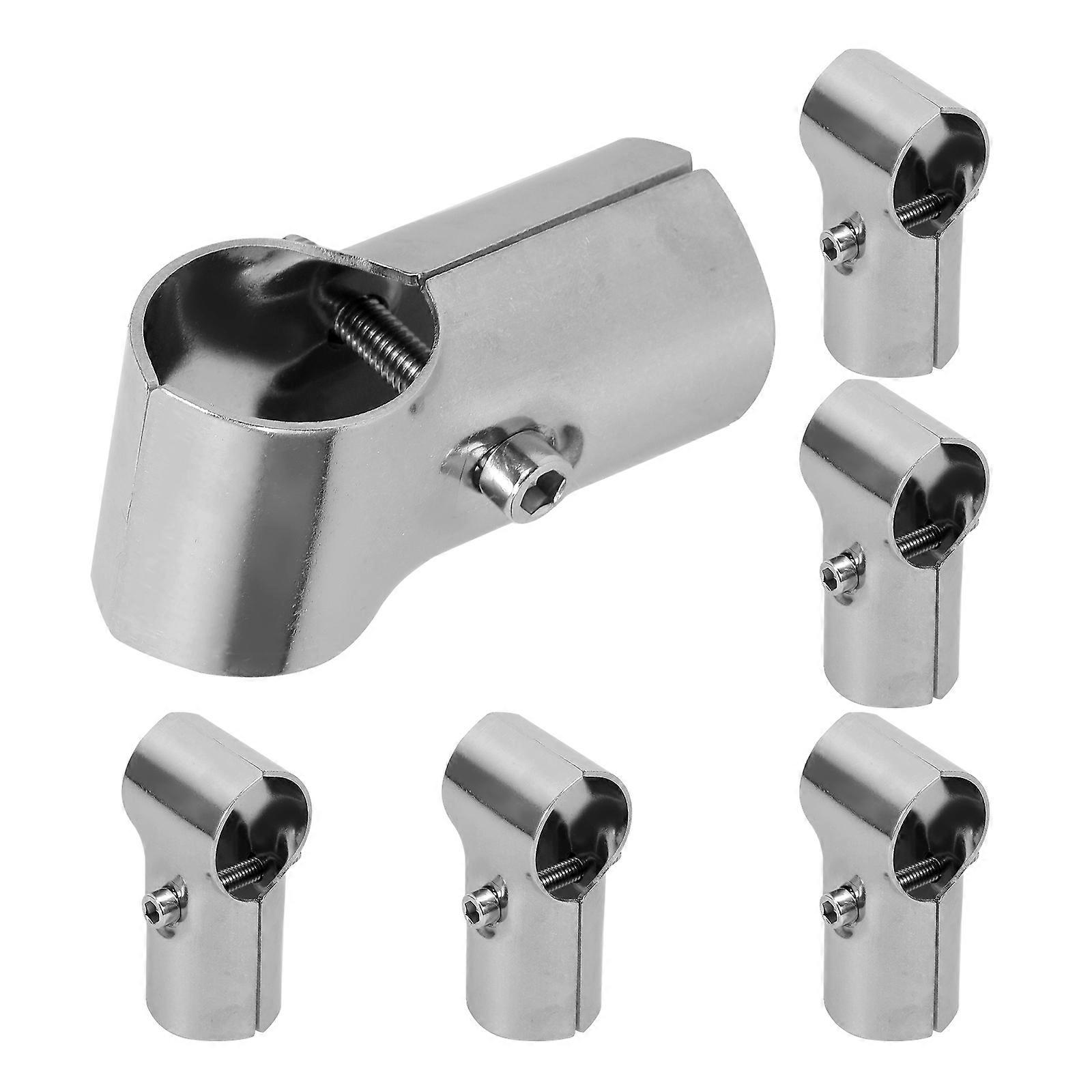 Stainless Steel Structural Connector Pipe Clamp for Home Use 18Pcs