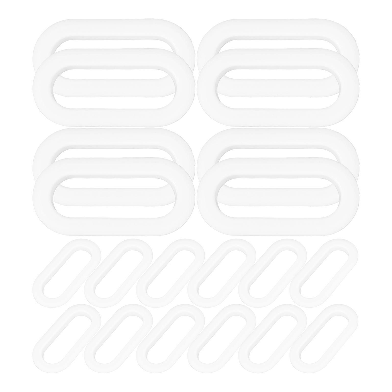 White Plastic Box Handle for Carrying 80Pcs Replacement Handles