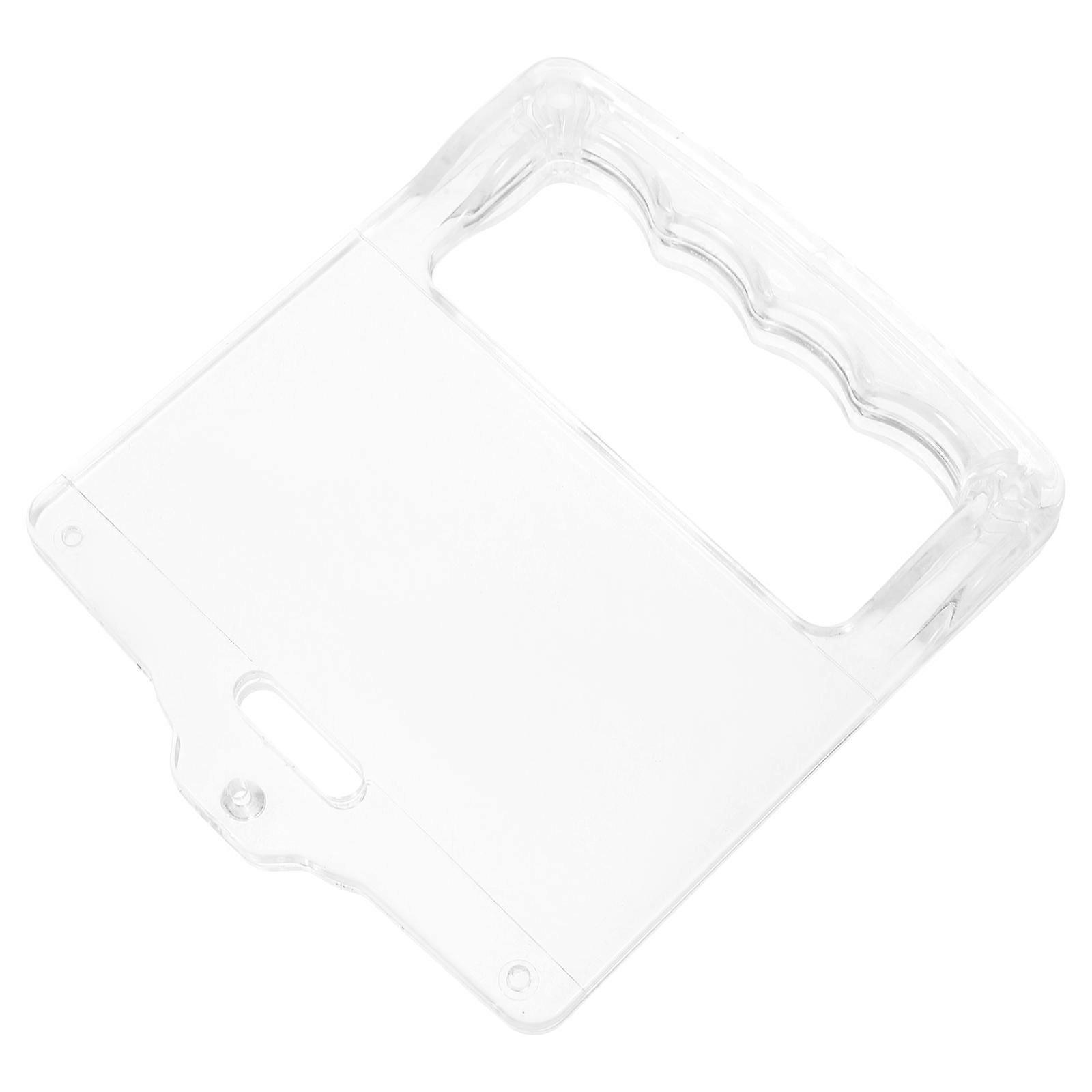 Plastic Pull Ring Trash Can Handle Ring for Waste Disposal 2Pcs White