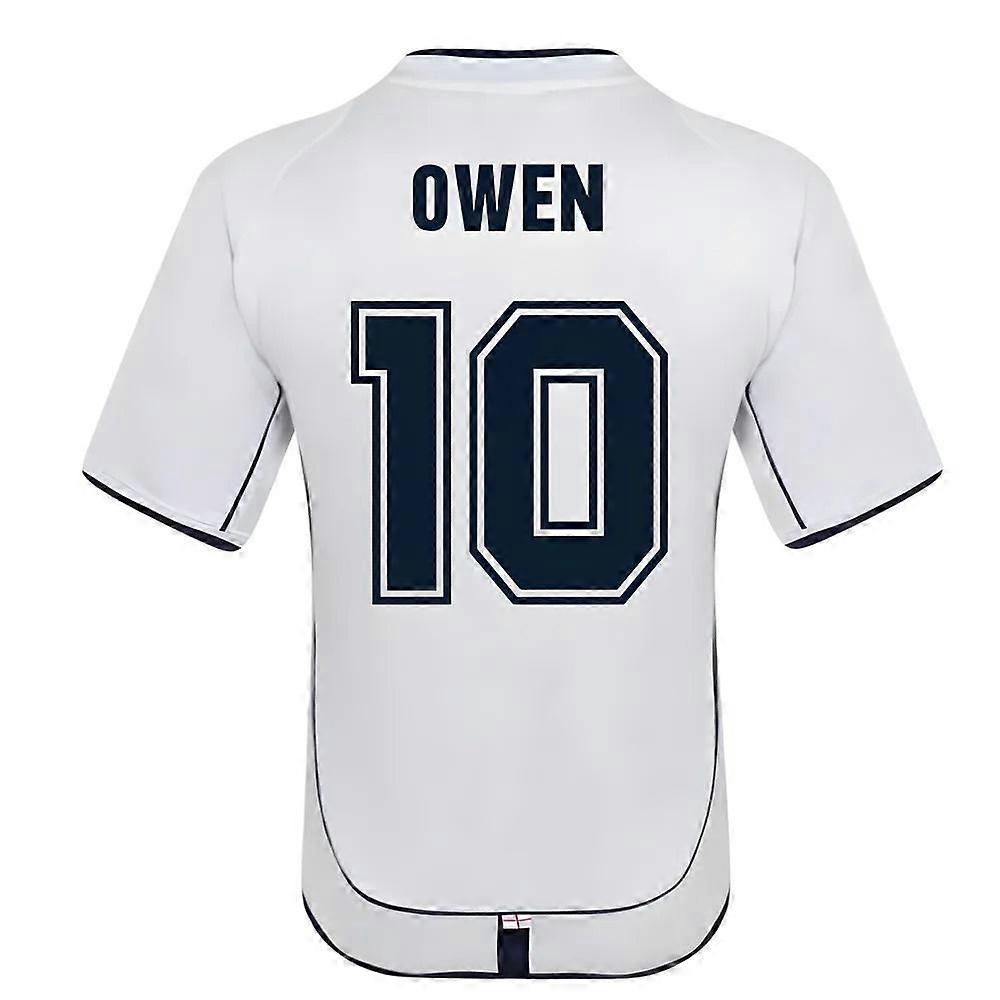 英格兰 2002 复古足球球衣 （OWEN 10）
