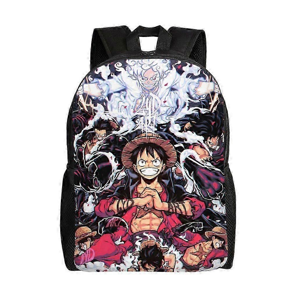 حقيبة ظهر لوفي في سن المراهقة حقيبة مدرسية قماش حقيبة ظهر دفتر للجنسين-hjka5471