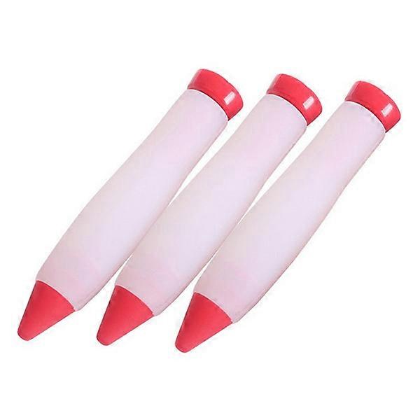 Cake Decorating Mouth Pen Silicone Pen Tool for Decorating 3Pcs