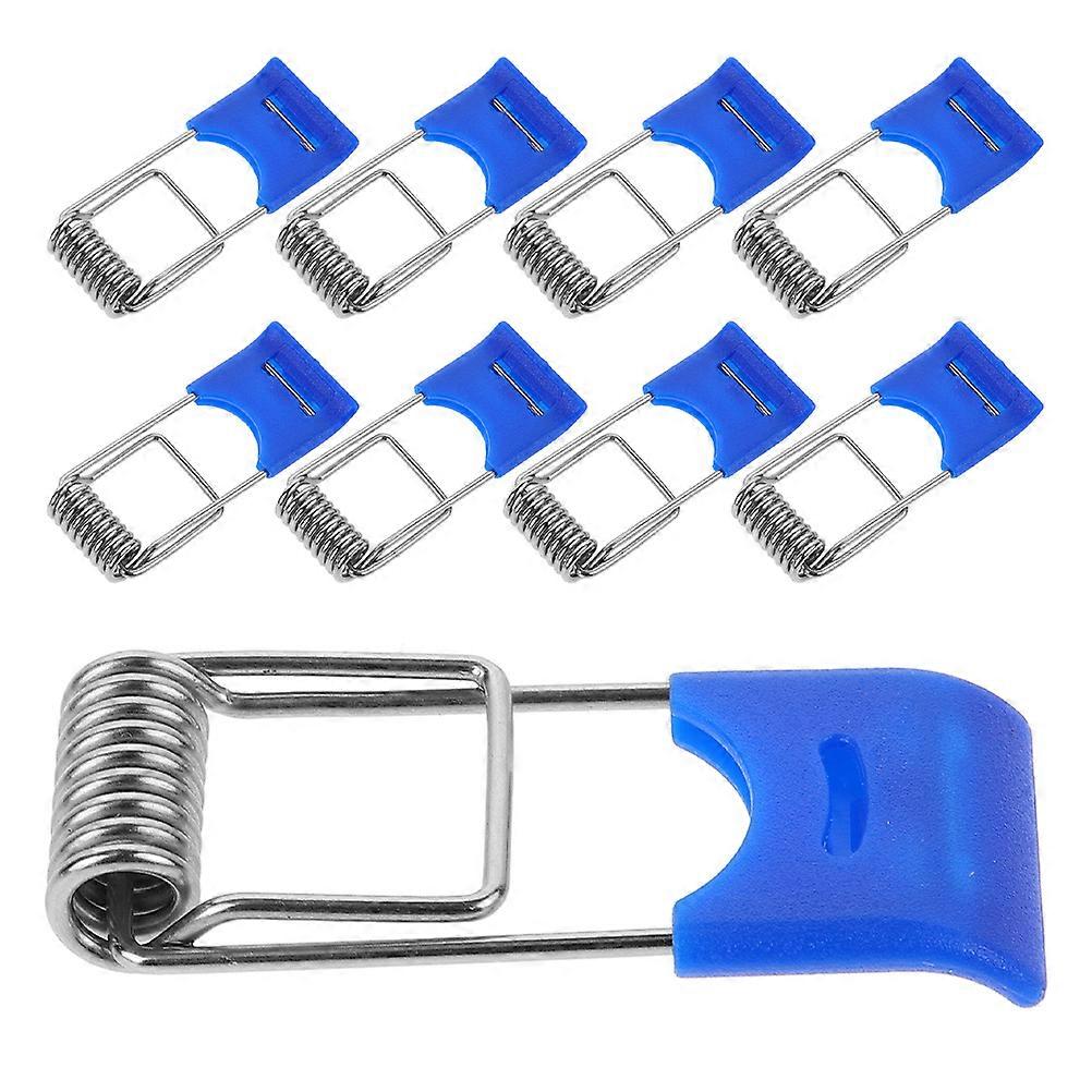 Downlight Panel Lamp Spring Clips 150 Pcs For LED Recessed Lighting Light Fixtures Hold In Bedrooms And Offices Blue Color