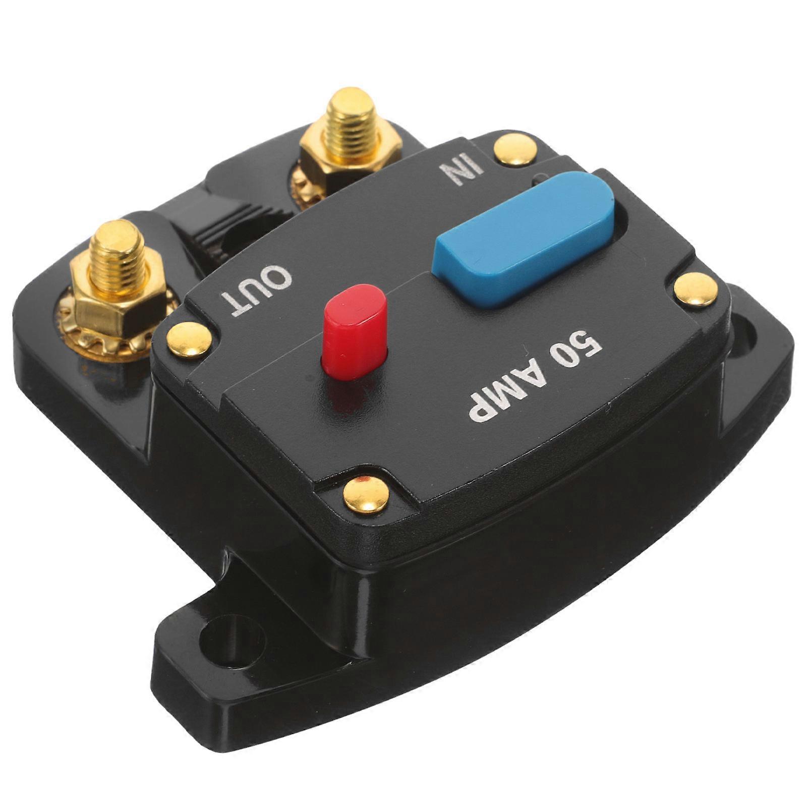 Car Circuit Breaker Manual Reset Circuit Breaker 3Pcs for Electric Safety