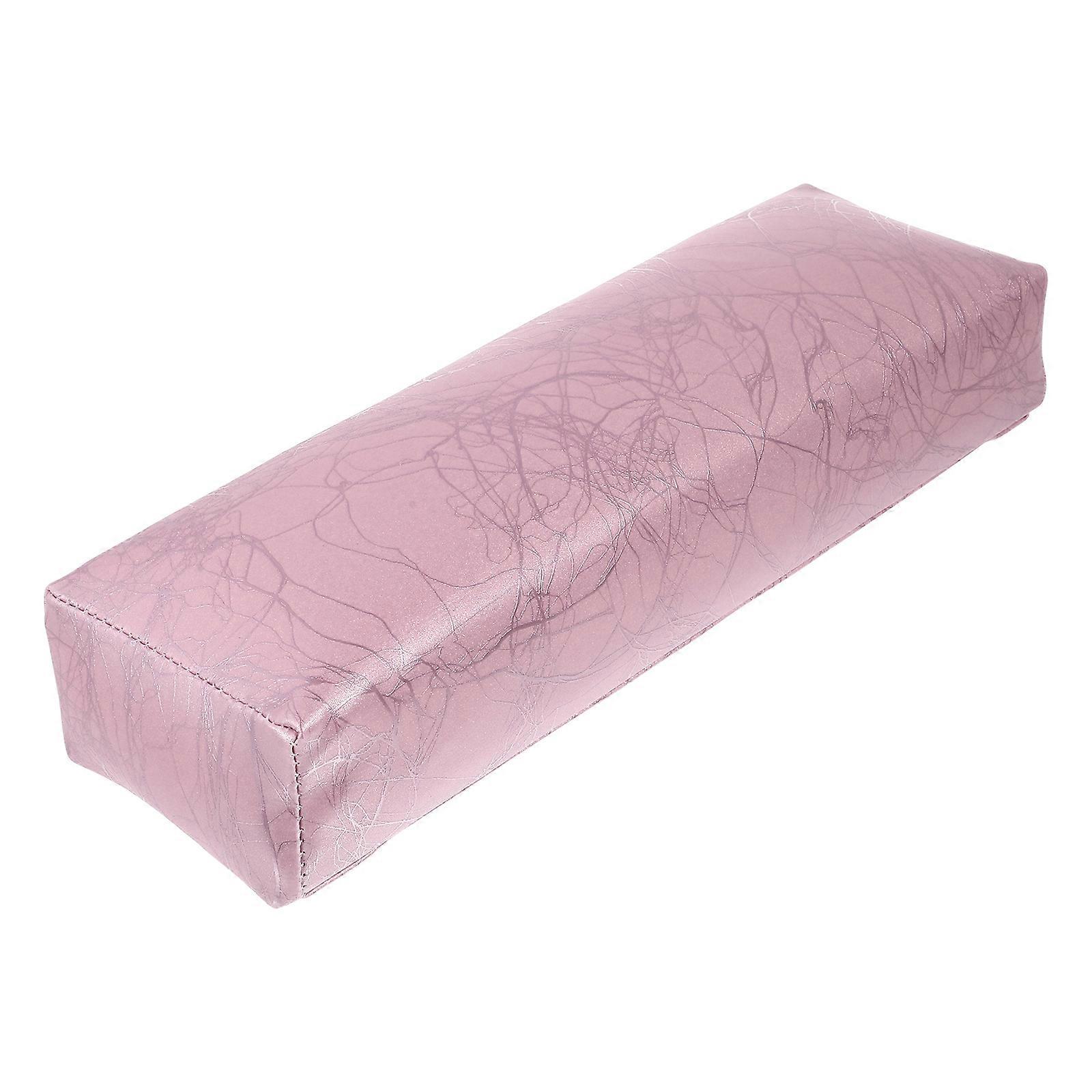 Nail Art Hand Support 2Pcs Rectangular Design Practical Manicure Pad For Salon Use And Home Use Featuring Comfortable Wrist Support