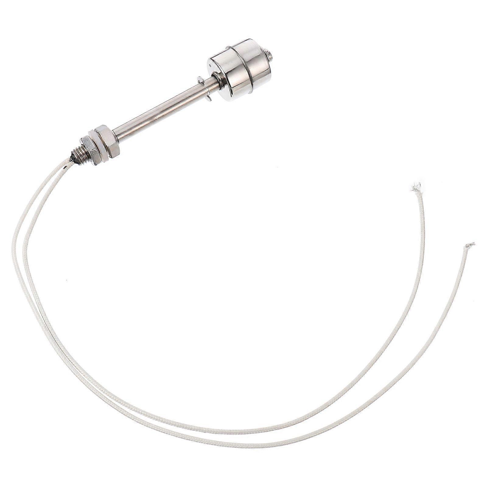 Float Level Controller Silver Miniature Sensors L=100mm Chemical Industry Alarm Activation 1Set