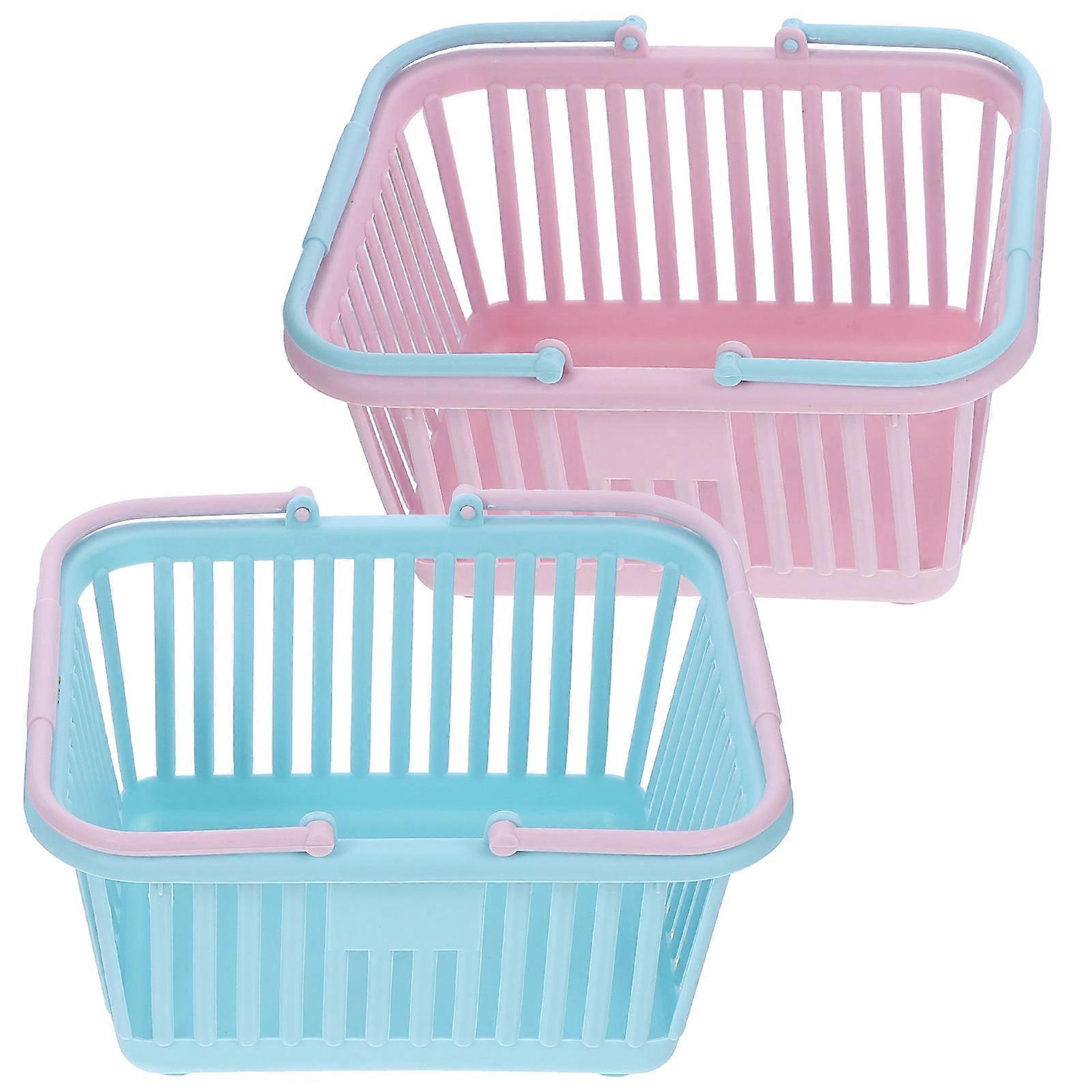 Sundries Storage Basket Handheld Basket for Multifunction Use 8Pcs