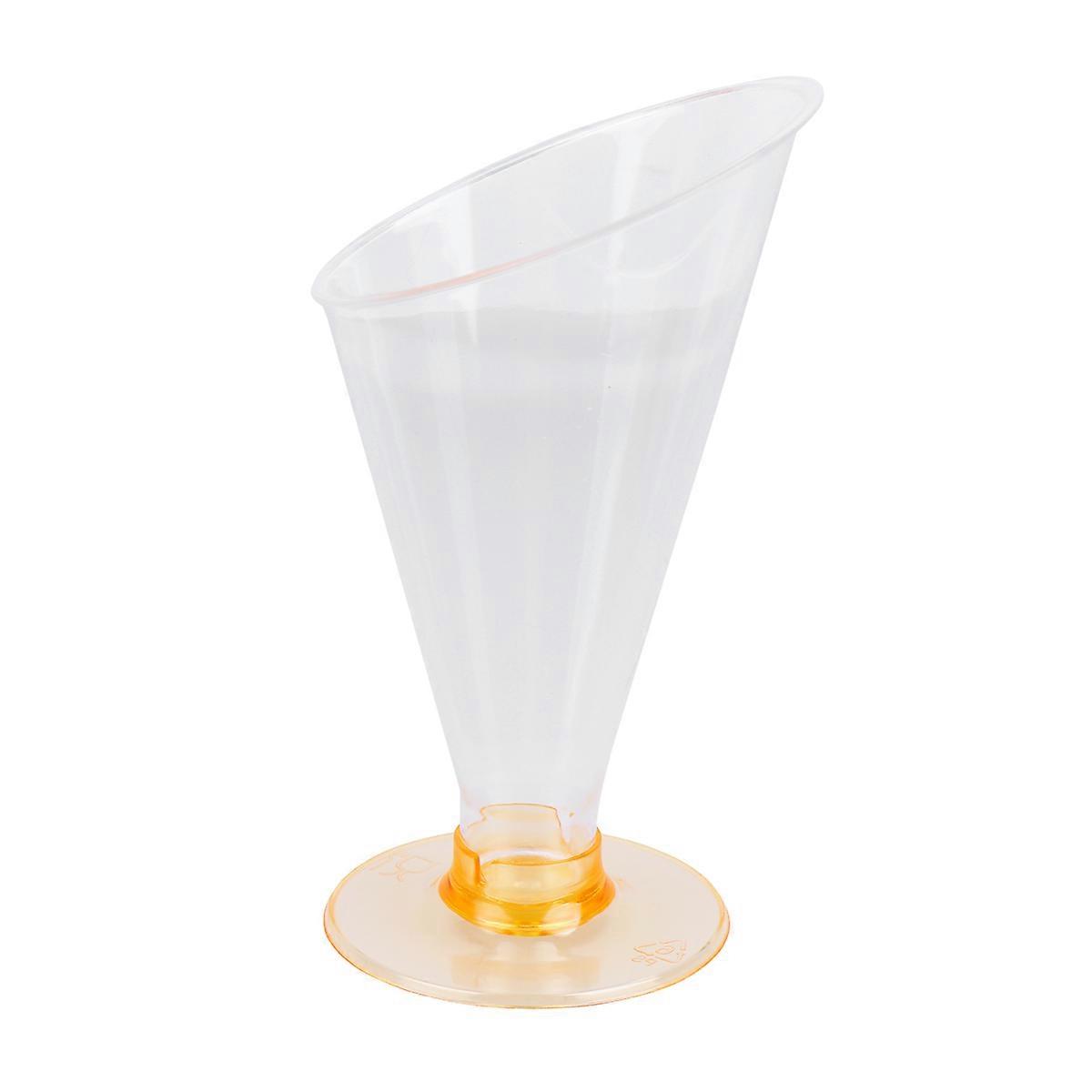 160Ml Conical Rim Dessert Cups For Holding Ice Cream At Birthday Celebrations With Simple Design