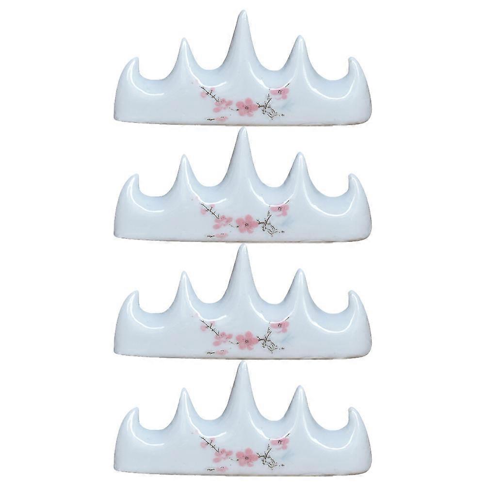 Practical Brush Pen Rack for Calligraphy 32Pcs Ceramic Pen Holders