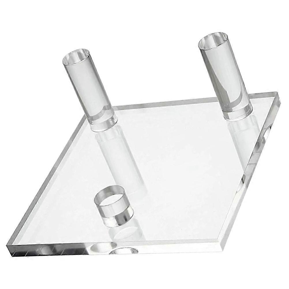 Acrylic Display Stand Transparent for Storage 3Pcs Clear Mineral Holder