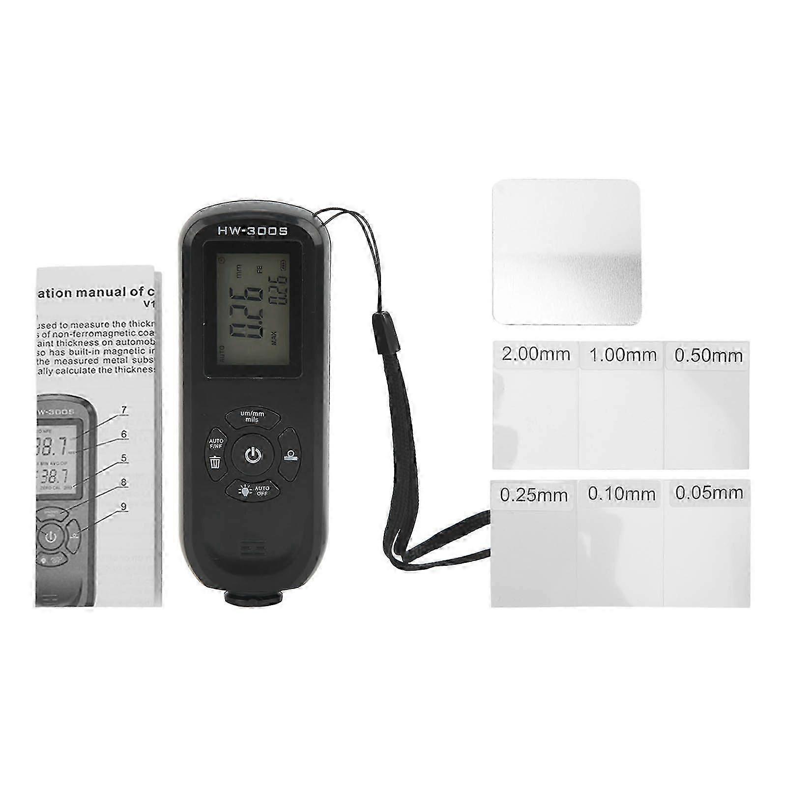 High quality  Coating paint thickness gauge paint depth gauge three measurement