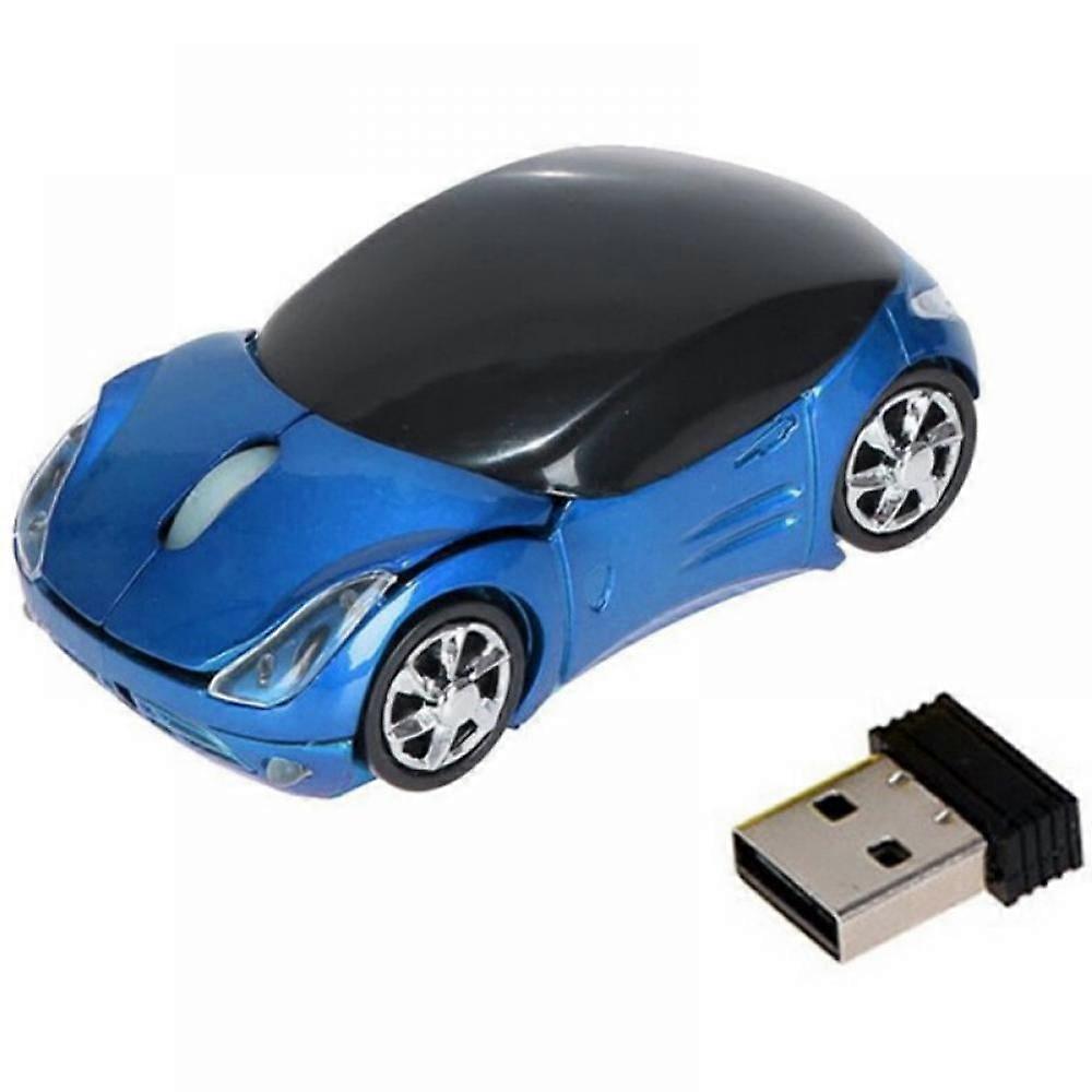 2.4G USB Wireless Car Mouse,Cool Sport Car Optical Cordless Mice with USB Receiver for PC Laptop Computer PC Notebook Mac